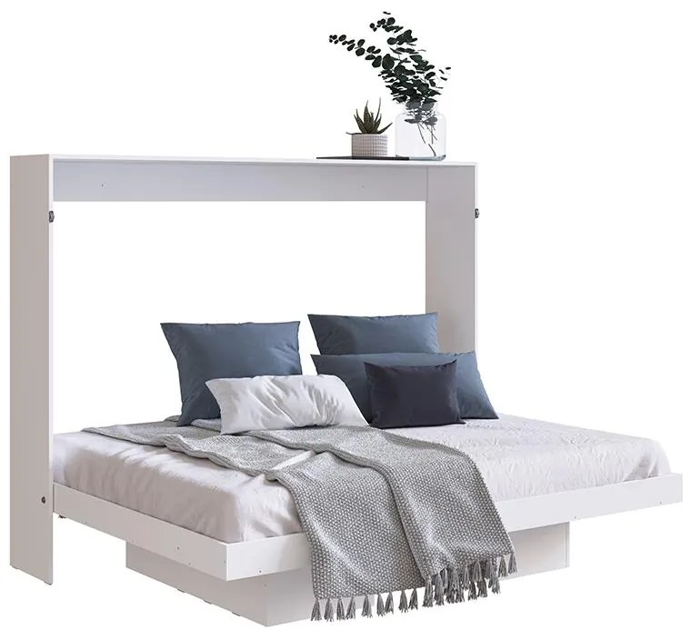 Cama Quarto Articulável Horizontal Casal Latino Retrátil - Branco
