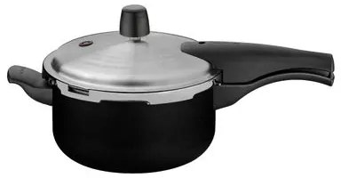 Panela de Pressão Tramontina Vancouver Alumínio Antiaderente Starflon Max Preto 20 cm 3 L