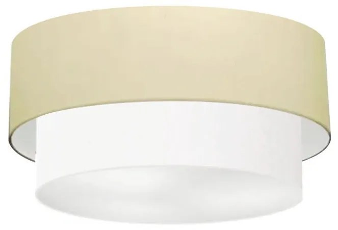 Plafon Para Banheiro Cilíndrico SB-3017 Cúpula Cor Algodão Crú Branco