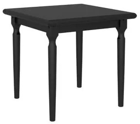 Mesa Quadrada Údine em Madeira Ébano 80x80x76cm 135EB Piratini
