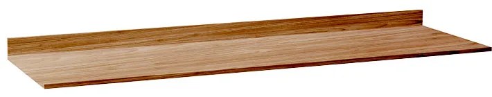 Tampo para Balcão de Cozinha com Rodapé Torfi 160cm MDP/BP Freijó G96 - Gran Belo