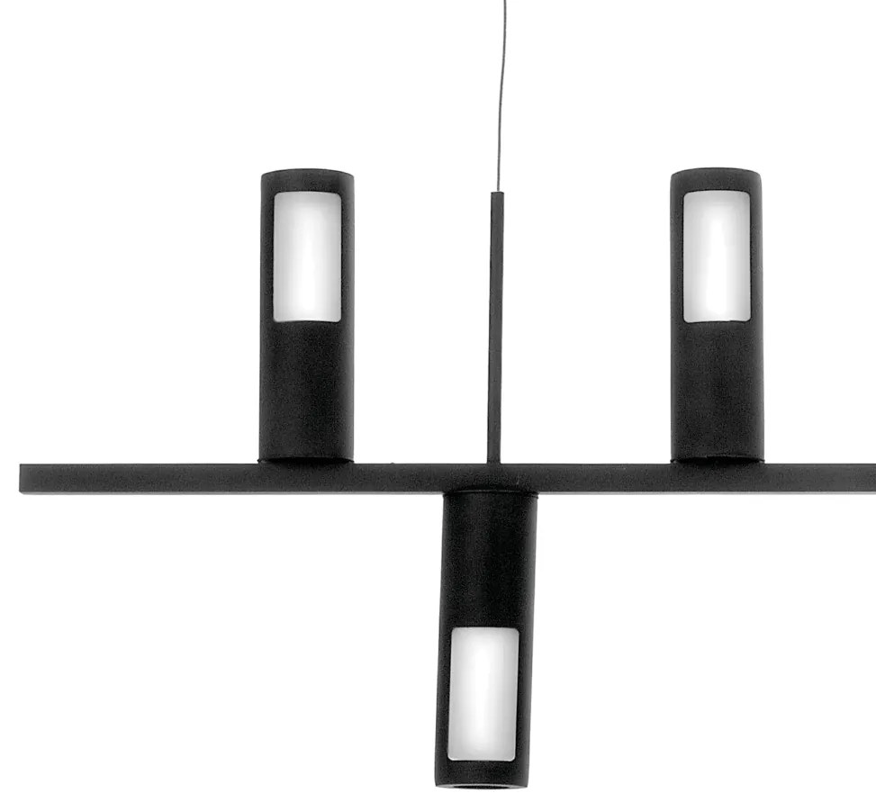Pendente Pipeline 34X5,5X120Cm Metal Alumínio 5Xmr11 - Old Artisan Pd-... (HONEY)