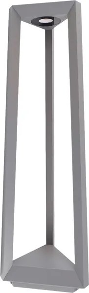 Balizador Led Aluminio 12W 3000K Ip65 Lume - CINZA ESVERDEADO