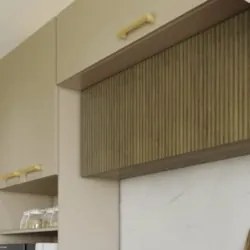 Armário de Cozinha 5 Peças Urban04 Balcão sem Tampo 120cm Z06 Freijó/V