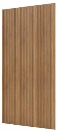Painel Ripado Componível PA73 cor Freijó 134 cm x 183 cm Altura - 69834 Sun House
