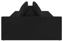 Sofá Ilha Modular com Puff para Sala Living 232cm Georgia Z08 Veludo P