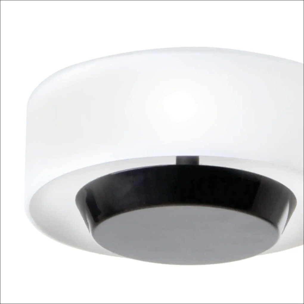 Arandela Bol Ø18X09Cm Rebatedor Em Vidro E Metal Alumínio 01Xled 9W 27... (DOURADO FOSCO, BRANCO (Fosco))