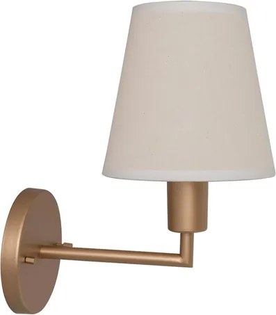 Arandela Aco Aluminio Dourado Rieti