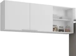 Armário de Cozinha CP03 Com Pia 150cm Pérola Z34 Branco     - Mpozenat