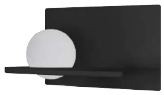 Arandela Moonlight 30X16X14,5Cm 1 X G9 Ip20 Preto Opus Hm 31927