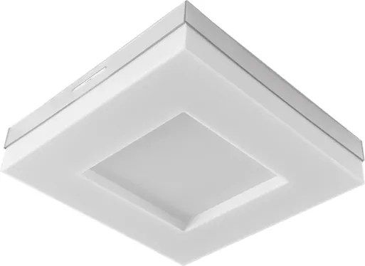 Plafon Led Sobrepor Branco 16W Luz Amarela Asturias - LED BRANCO QUENTE (3000K)
