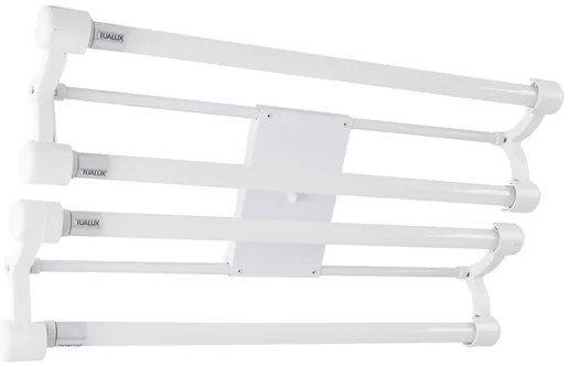 Plafon Sobrepor Aluminio Acrilico Branco Toledo