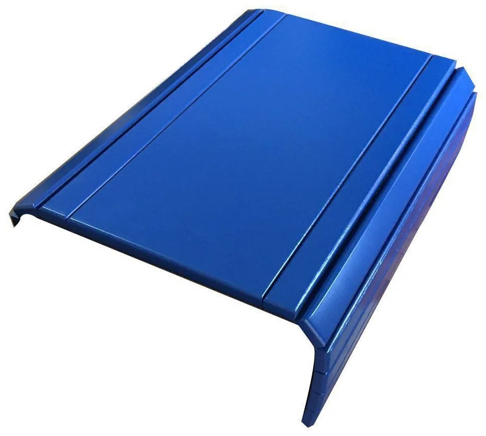 Bandeja Esteira para Braço de Sofá Porta Copo Reto Azul M01 - D'Rossi