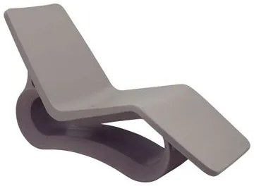 Espreguiçadeira Chaise Tramontina Octo em Polietileno Concreto Com Furo