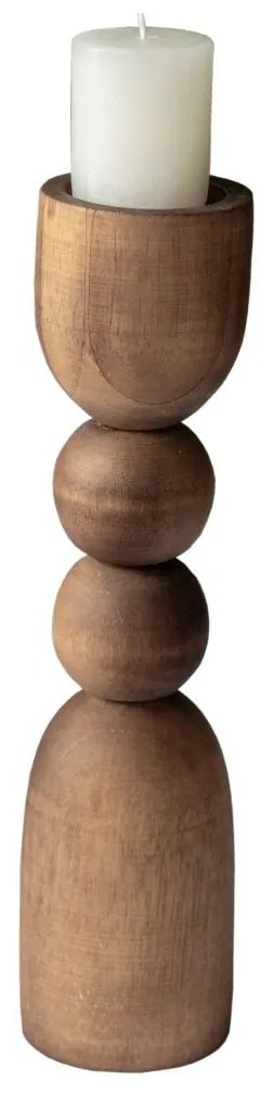 Castiçal Esfera E - A. 295mm - mel pinus