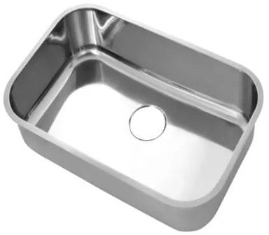 Cuba de Embutir n.2 Docol Invicta 56x34x18 cm em Aço Inox Acetinado sem Válvula
