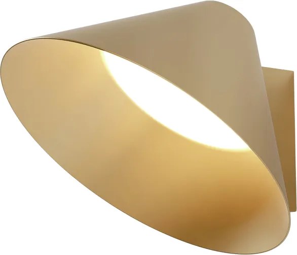 Arandela Cone Hat Ø17X9,5Cm Led 5W 3000K - Qimporta Ar2527 (PRETO)