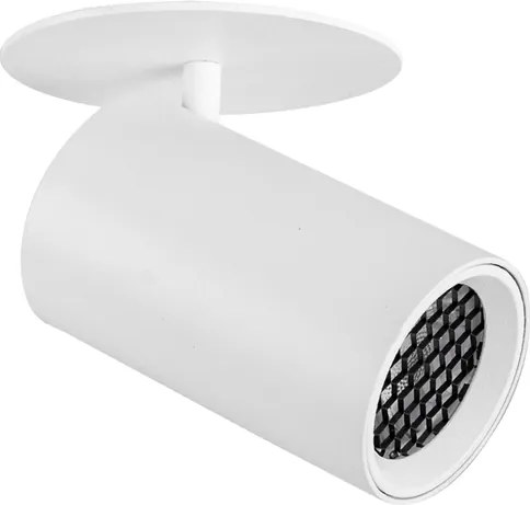 Spot Led Aluminio Com Honeycomb 7W 2700K 24 Fit10 - BRANCO