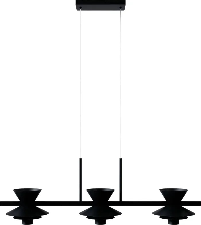 Pendente Bird Occa Linear 15X23X70Cm Alumínio 03Xmr11 - Qimporta Pd237... (AMENDOA)