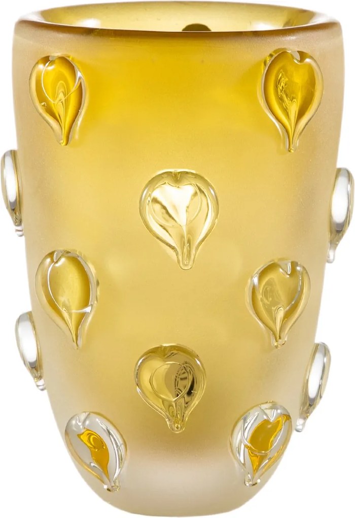 Vaso Murano L'amore Matte M Ambar