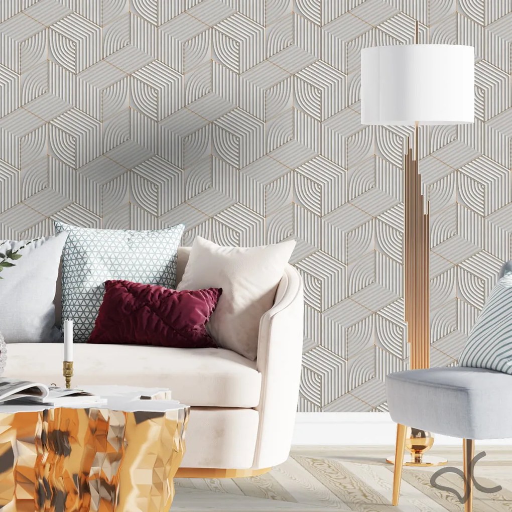 Papel de Parede 3D Para Sala Hall Escritório