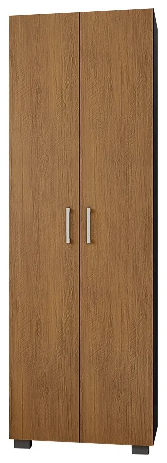 Estante de Livros para Escritório Home Office Portas Grandes Alf Freijó G47 - Gran Belo