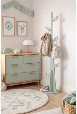 Cabideiro Cactus Menta Woodyou 40x40x180 cm