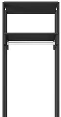 Módulo Guarda Roupa Closet Com 2 Gavetas Titan Preto Velluto - Móveis