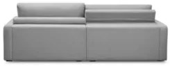 Sofá Retrátil Reclinável 210cm Sinna F05 Linho Cinza - Mpozenato
