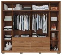 Guarda Roupa Casal Com 4 Espelhos 6 Portas Martin C01 Buriti - Mpozena