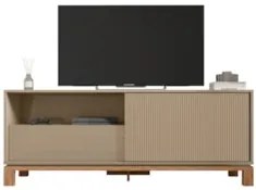 Rack Bancada Para TV 55 Pol 150cm Lucca Areia/Freijó C01 - Mpozenato
