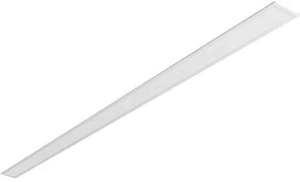 Plafon Led De Embutir Aluminio Branco 35,6W 3000K Fit40