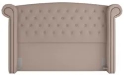 Cabeceira Cama Box Casal 140cm Provença Z37 Linho Bege Cru - Mpozenato