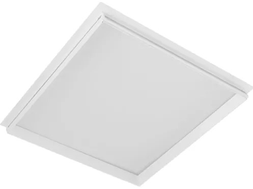 Plafon Led De Embutir Quadrado Branco 37,8W 3000K Imo