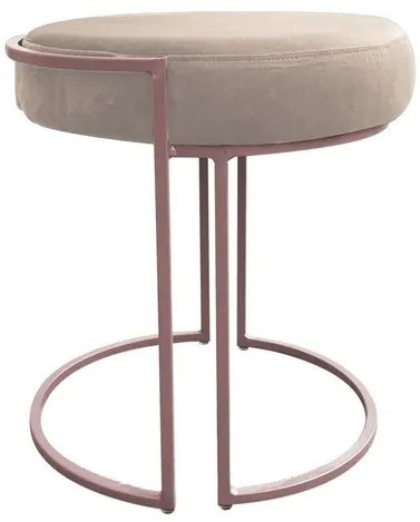 KIT 02 PUFF LOVE SUEDE BASE ROSE DROSSI - Bege
