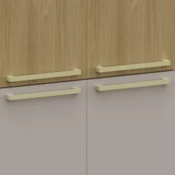 Paneleiro de Cozinha 4 Portas 70cm Mirella Freijó/Cinammon L01 - Mpoze