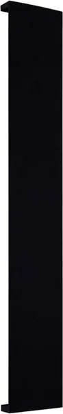 Arandela Led Alumínio Preto 20w 3000k 110° Ip65 Reflex