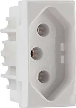 Modulo Tomada Plastico 20A Inova - BRANCO