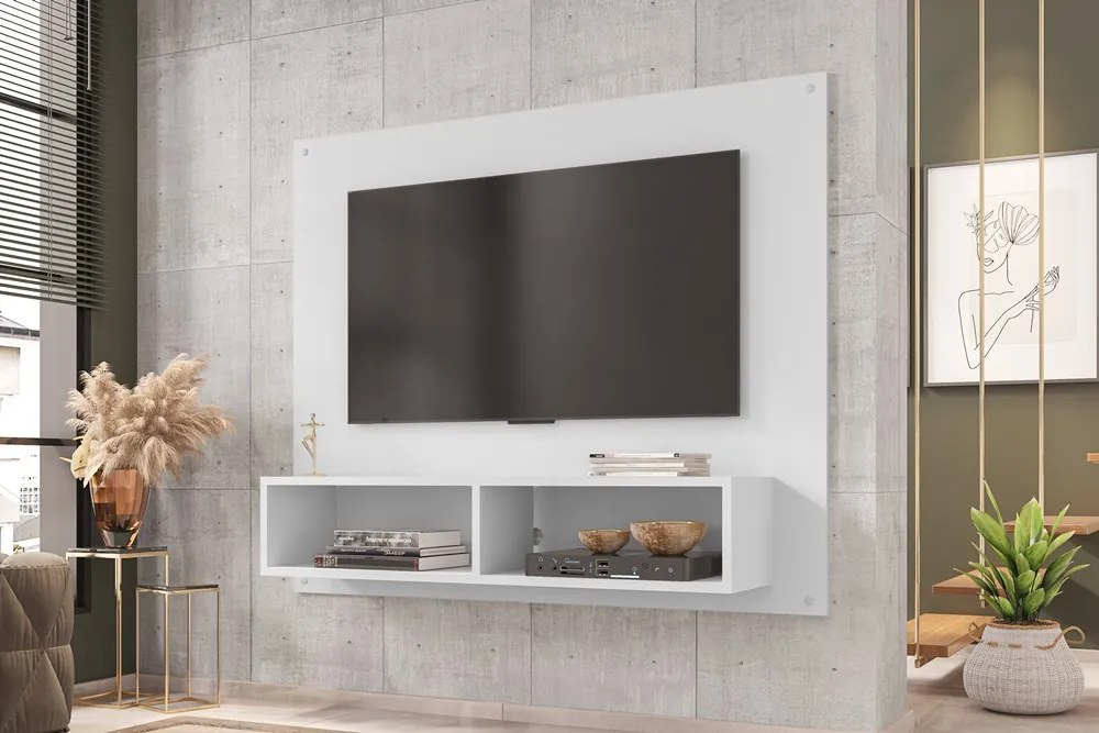 Painel Viena Branco - Móveis Bechara