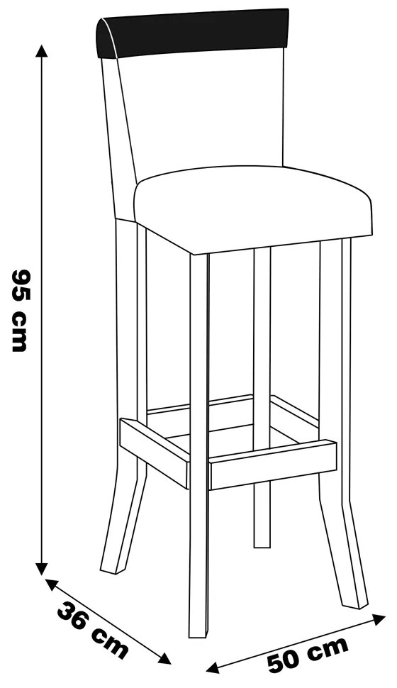 Kit 2 Banquetas Decorativas Sala de Jantar Milena Linho Bege G42 - Gran Belo