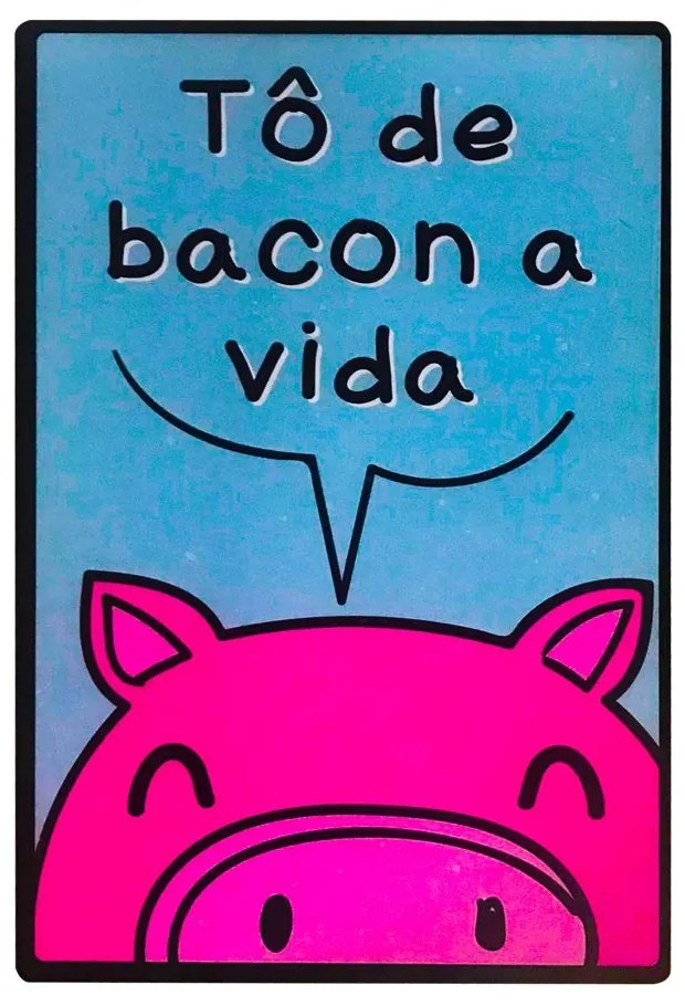 Kit 03 Placas de Mdf Decorativas Churrasco 19,5x29,5  - D'Rossi
