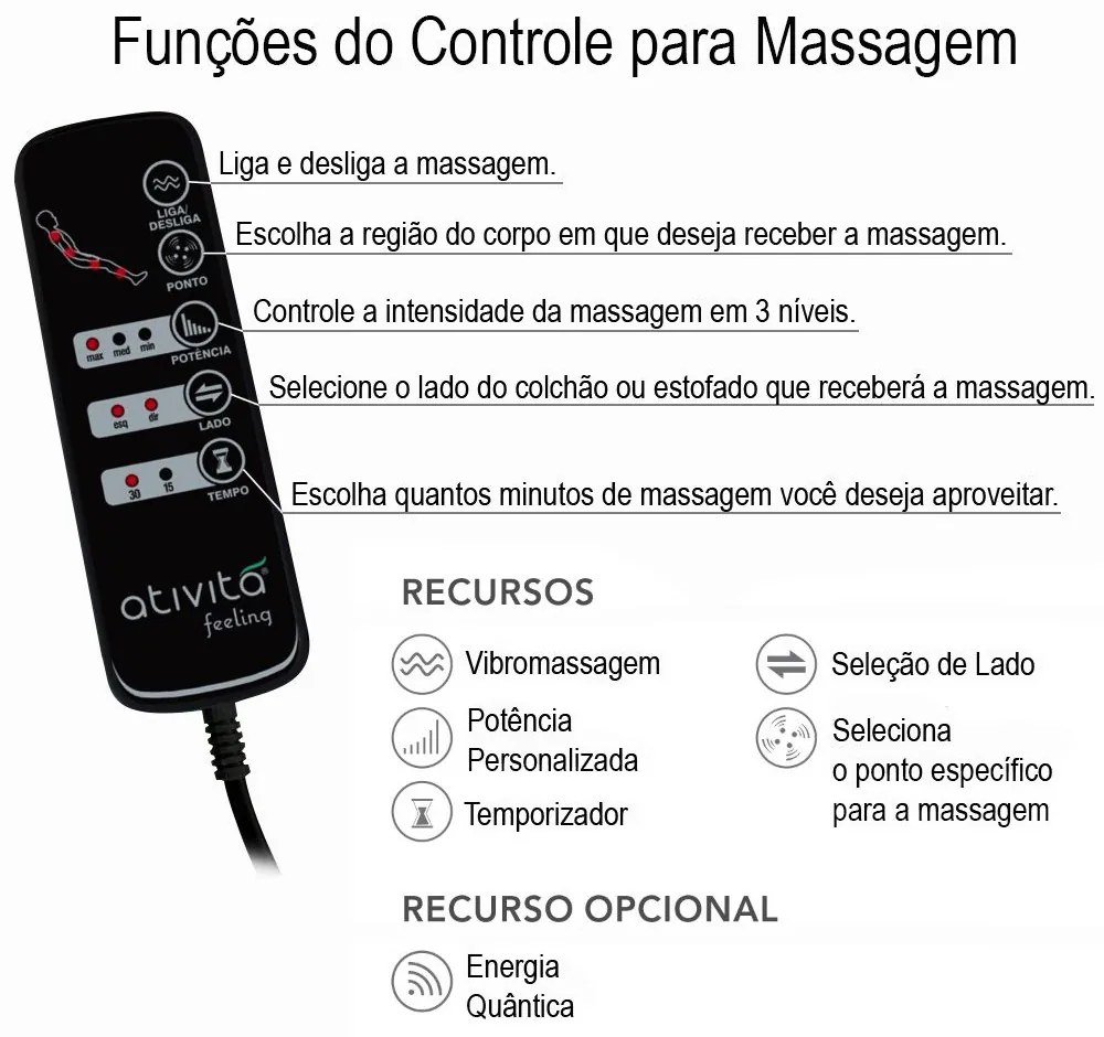Poltrona do Papai Reclinável Elétrica com Massagem Magnum Veludo Marrom G23 - Gran Belo