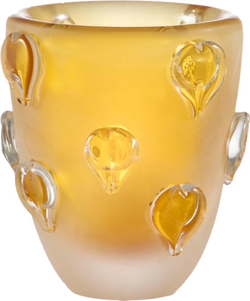 Vaso Murano L'amore Matte PP Ambar