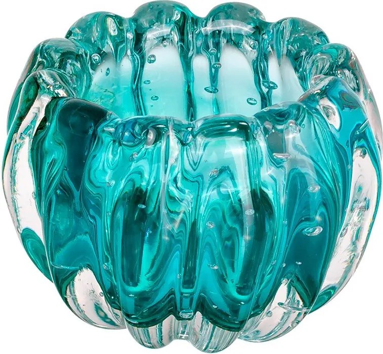 Centro de Mesa Murano Liceu P - Verde Esmeralda  Verde Esmeralda