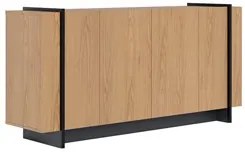 Balcão Buffet Copacabana Freijó/Preto Fosco - Colibri