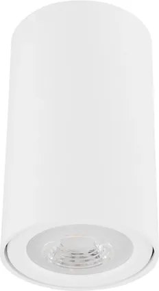 Plafon De Sobrepor Alumínio Ø8cm Lisse Ii - BRANCO