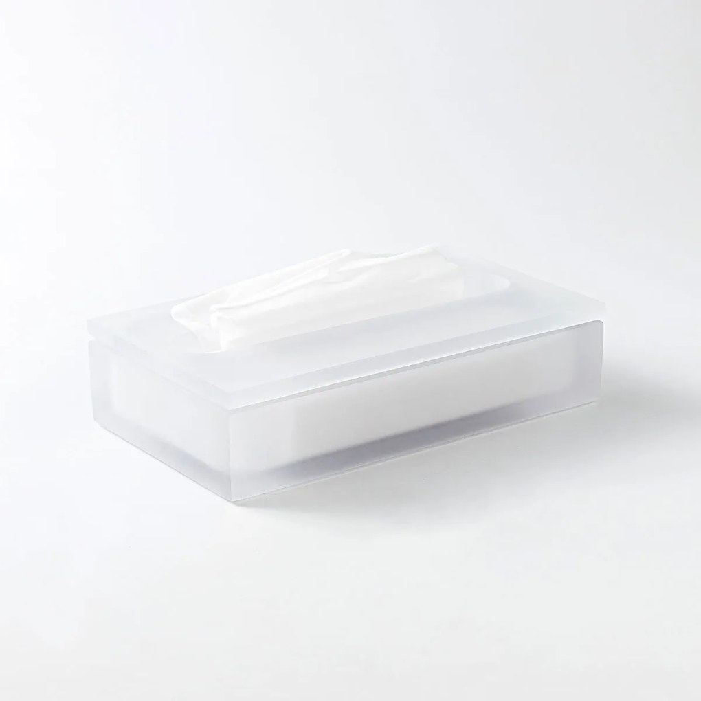 Porta Toalha Papel Cristal Fosco