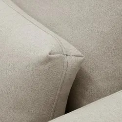 Sofá Retrátil Reclinável 210cm Sinna F05 Linho Bege - Mpozenato