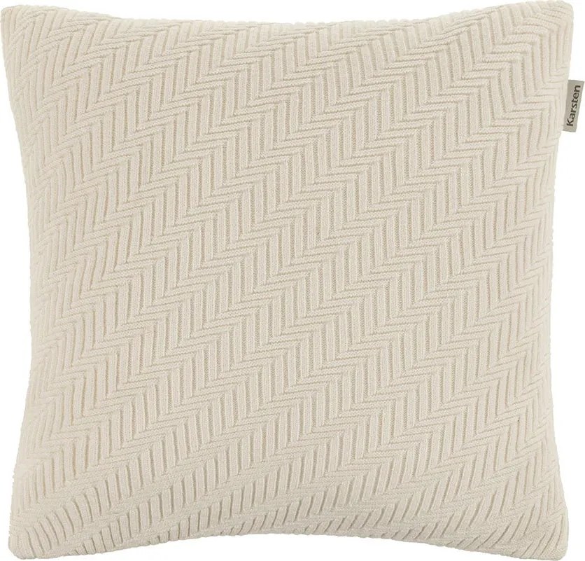 Almofada c/ Enchimento Karsten Salina 45x45cm - Branco  Branco