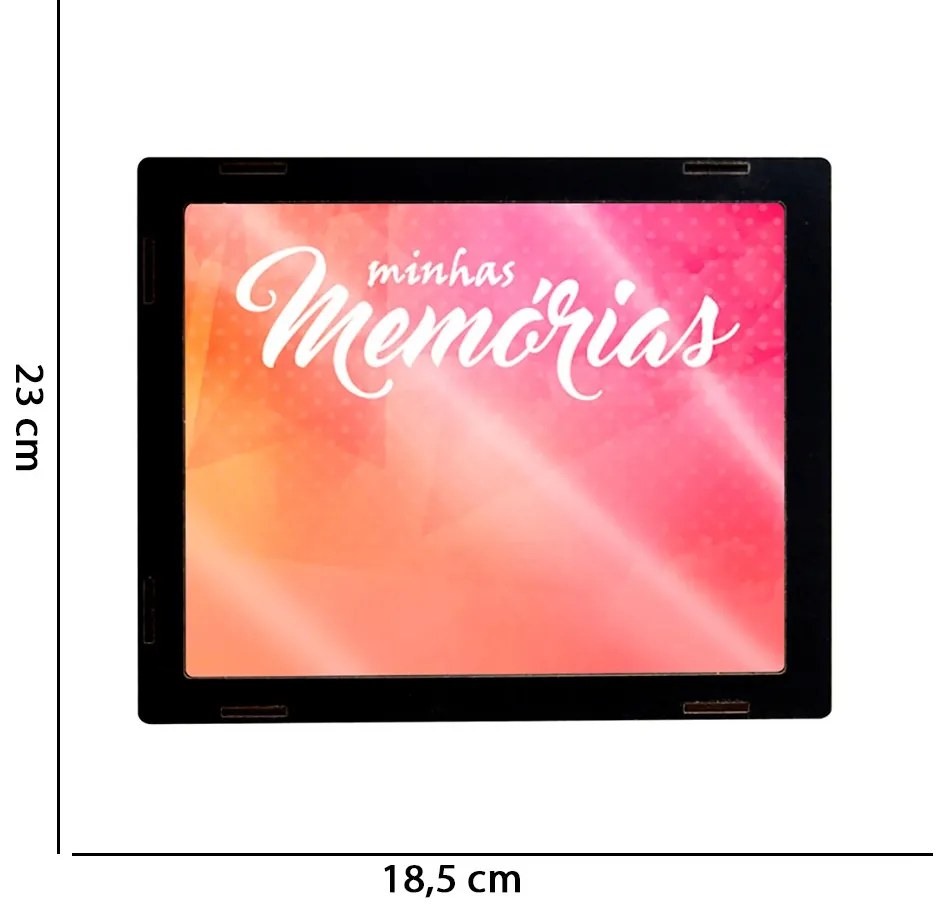 Quadro e Cofre Porta Memorias - D'Rossi